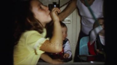 Aile doğum günü kutlaması