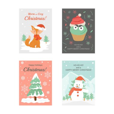 Christmas Cards 3 clipart