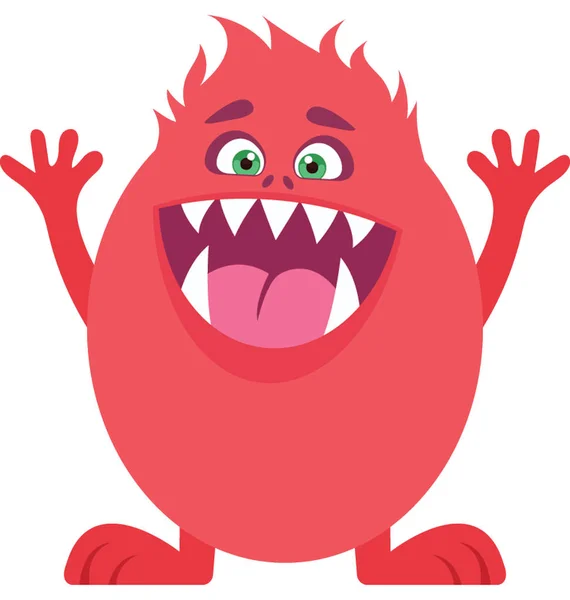 Monster Vector Icon — Stock Vector