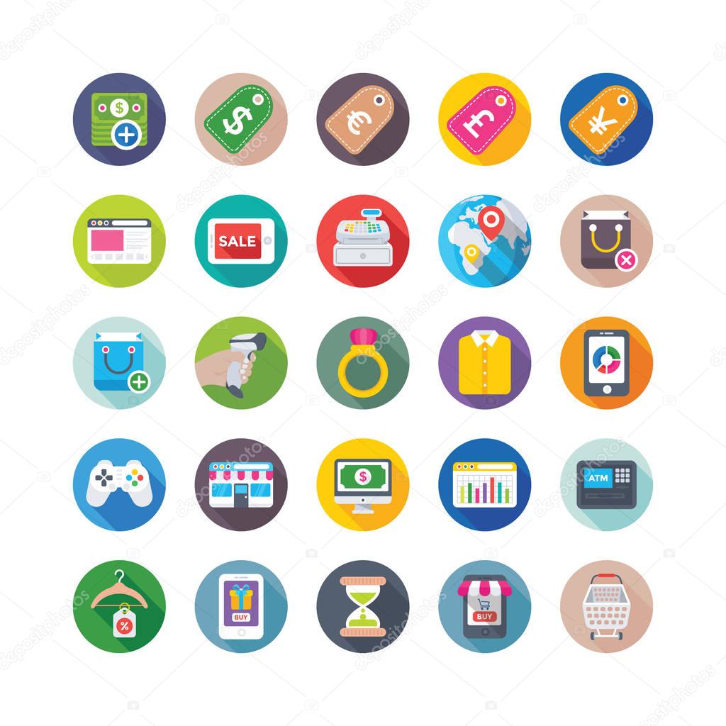 Shopping and Commerce Vector Icons 10