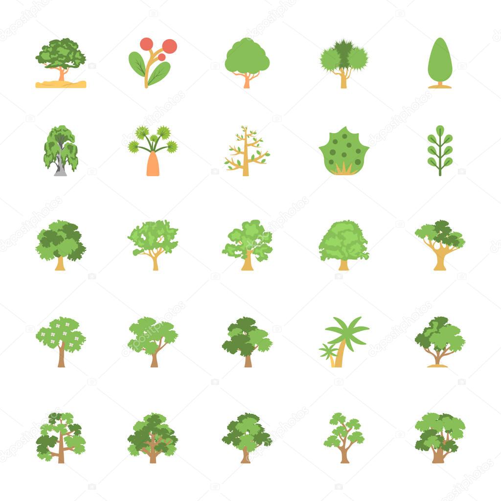 Nature and Ecology Flat Colored Icons 6