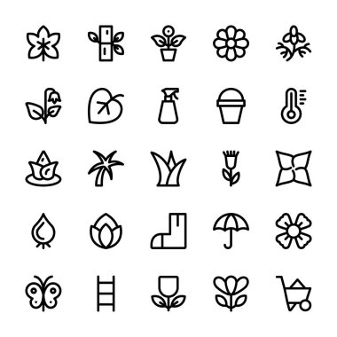 Doğa ve ekoloji vektör simgeler 3