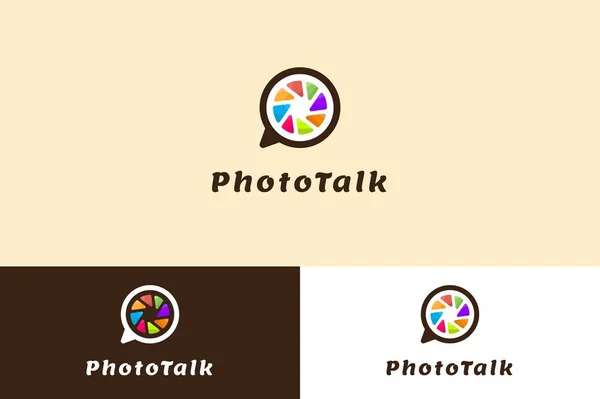 Foto Logo Ilustração — Vetor de Stock