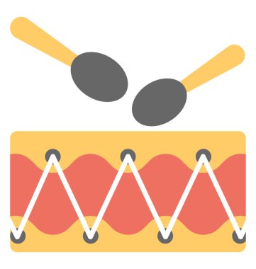  Davul vektör simgesi