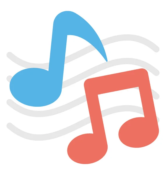 Music Vector Icon — Stock Vector