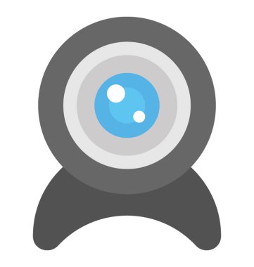  Web kamerası vektör simgesi 