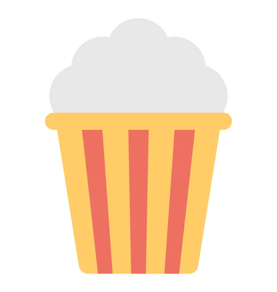 Popcorn vektor Icon — Stock vektor