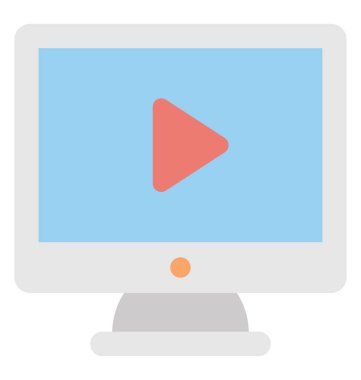  ortam oynatıcı vektör simgesi