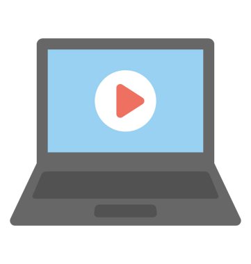  ortam oynatıcı vektör simgesi