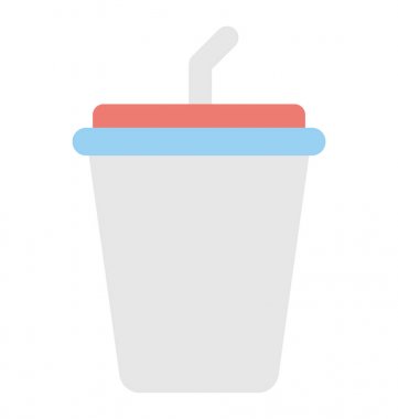  meşrubat vektör simgesi