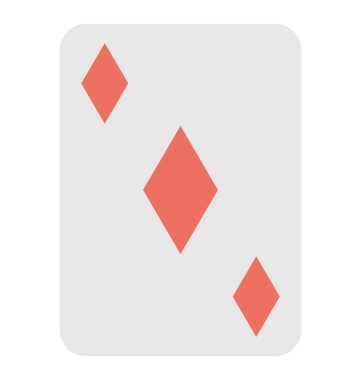  Elmas kart vektör simgesi