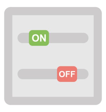  Ekolayzer vektör simgesi