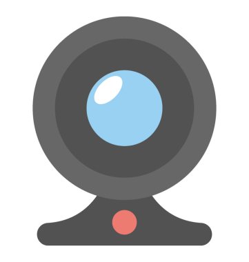  Web kamerası vektör simgesi