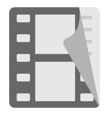  Negatifleri vektör simgesi