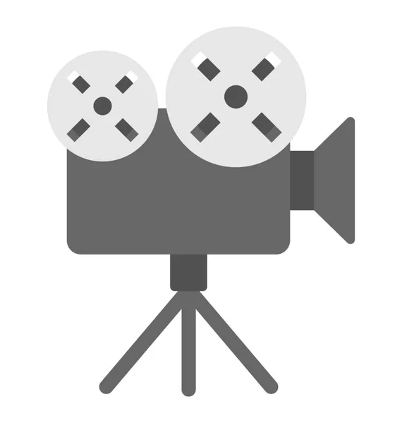 Videocamera vector pictogram — Stockvector