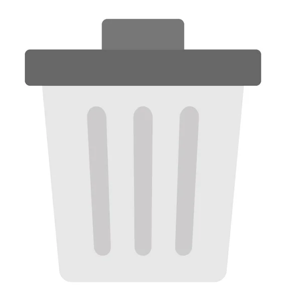 Recycler bin icône vectorielle — Image vectorielle