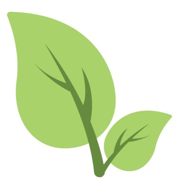  Yaprak vektör simgesi