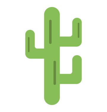  Kaktüs vektör simgesi