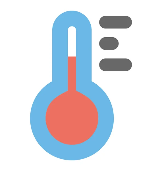 Thermometer Vector Icon — Stock Vector