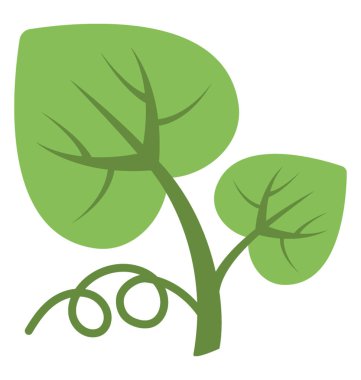  Yaprak vektör simgesi