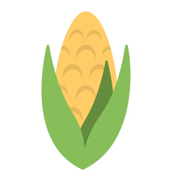 Кукурузный вектор — стоковый вектор