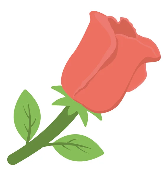 Icono de vector rosa — Vector de stock