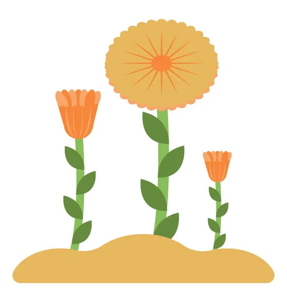 Flower Vector Icon — Stock Vector