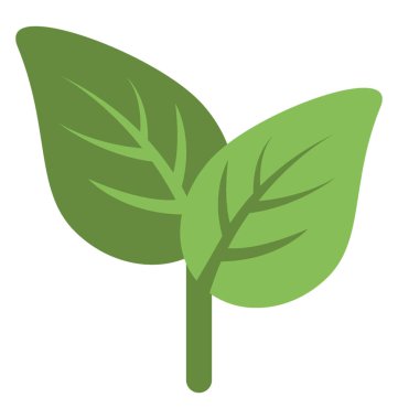  Yaprak vektör simgesi