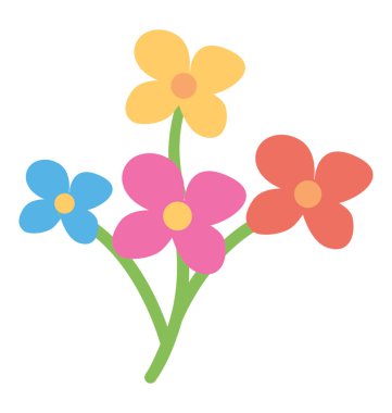  Daisy vektör simgesi