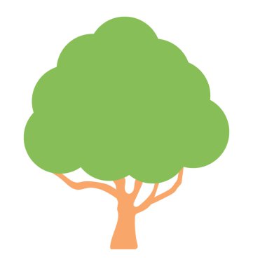  ağaç vektör simgesi