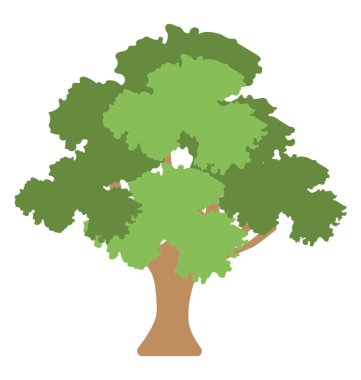  ağaç vektör simgesi