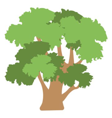  ağaç vektör simgesi