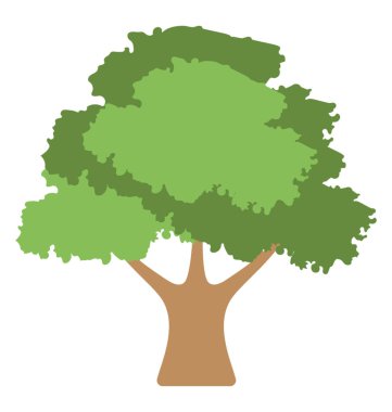 ağaç vektör simgesi