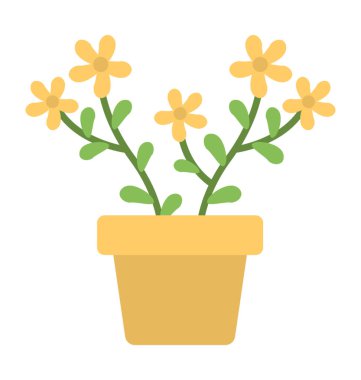  bitki vektör simgesi