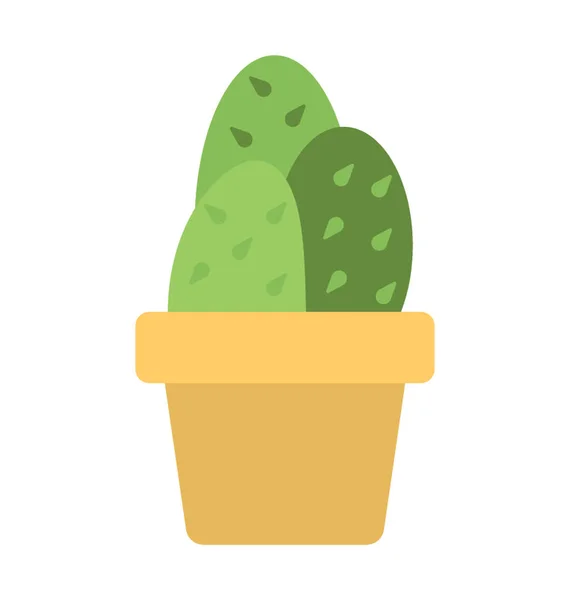 Cactus vector icono — Vector de stock