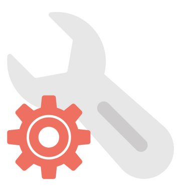  Ayarları vektör simgesi