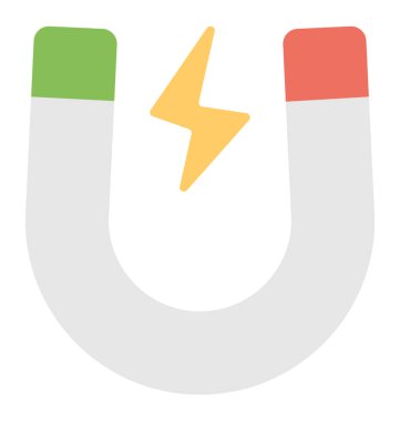  mıknatıs vektör simgesi