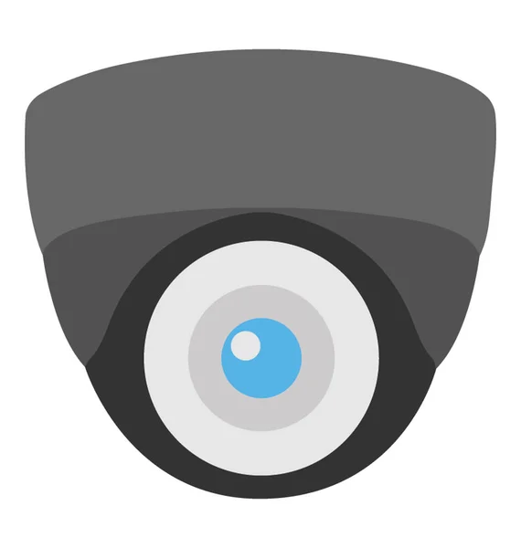 Webcam icono de vector — Vector de stock