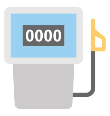  Benzin vektör simgesi