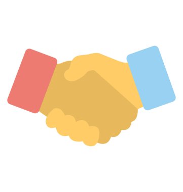  Ortaklık vektör simgesi