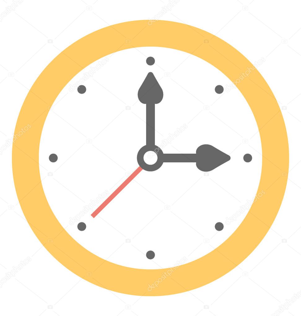  Clock Vector Icon