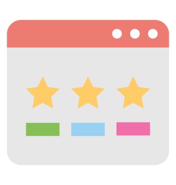  Vektör simge değerlendirme