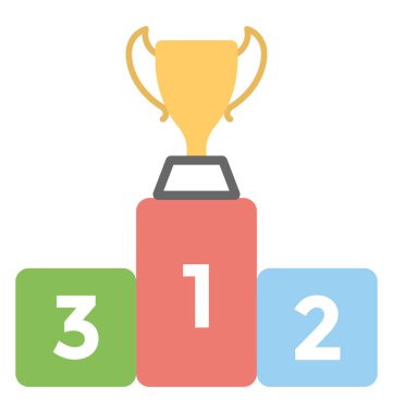 Kupa vektör simgesi