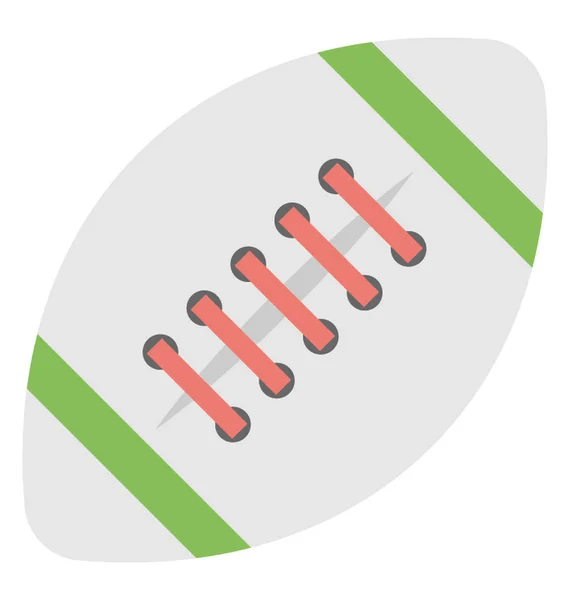 Векторная икона регби — стоковый вектор