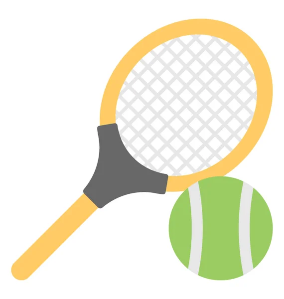 Icône vectorielle tennis — Image vectorielle