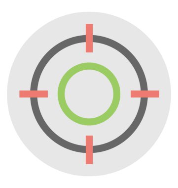  Crosshair vektör simgesi