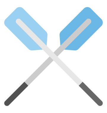  Kürekleri vektör simgesi