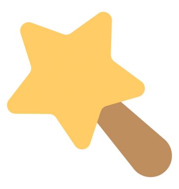  Değnek vektör simgesi