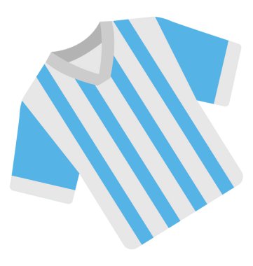  spor gömleği vektör simgesi