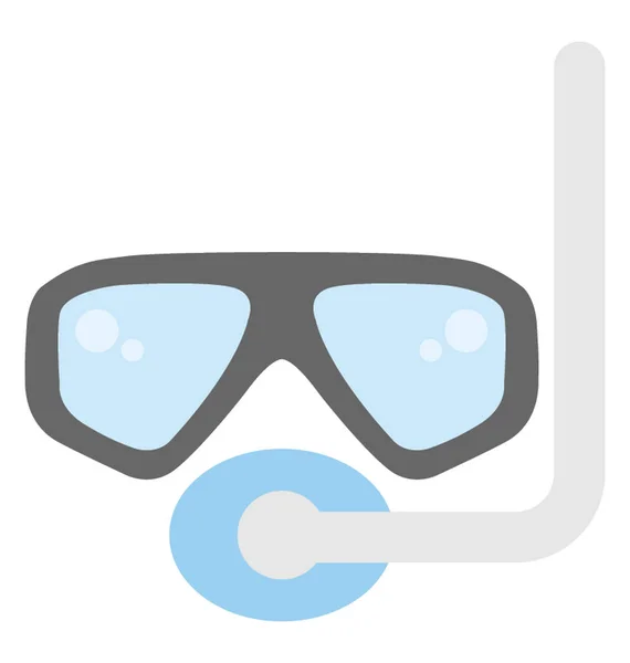 Snorkeling vetor ícone —  Vetores de Stock